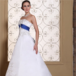 Wedding Dresses with Blue Color